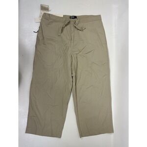 Polo Ralph Lauren Cropped RL Drawstring Pants Khaki Men's Size L 38x25